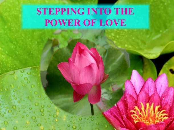 stepping into the power of love online healing sessions