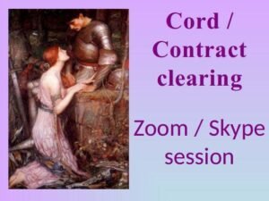 Cord cutting and contract clearing online healing session