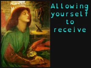 Allowing yourself to receive - energy medicine online