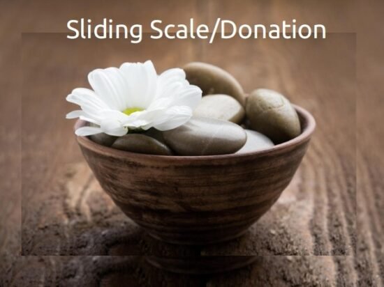 sliding scale donation