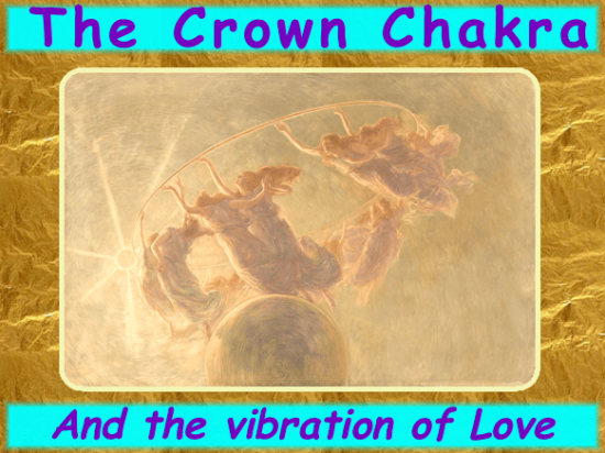 the crown chakra and the vibration of love energy healing session