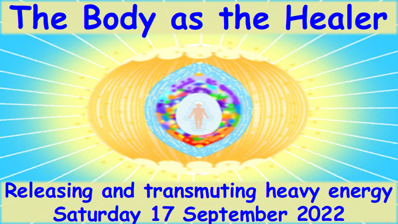 the body as the healer working with heavy energy participatory workshop